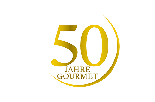 Logo 50 Jahre GOURMET